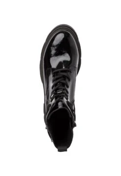 S.Oliver Enkellaarsjes Met Plateauzool - Black Patent -Mode Kledingwinkel 24337614294948359c39617581675ddf