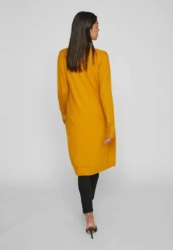 Vila Viril Long Cardigan - Vest - Arrowwood -Mode Kledingwinkel 2455ff45c53c4d3386e881bcfb099260