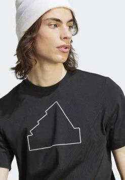 Adidas Sportswear Future Icons - T-Shirt Print - Black -Mode Kledingwinkel 246916f16e0849f5bfd27a3986db4190