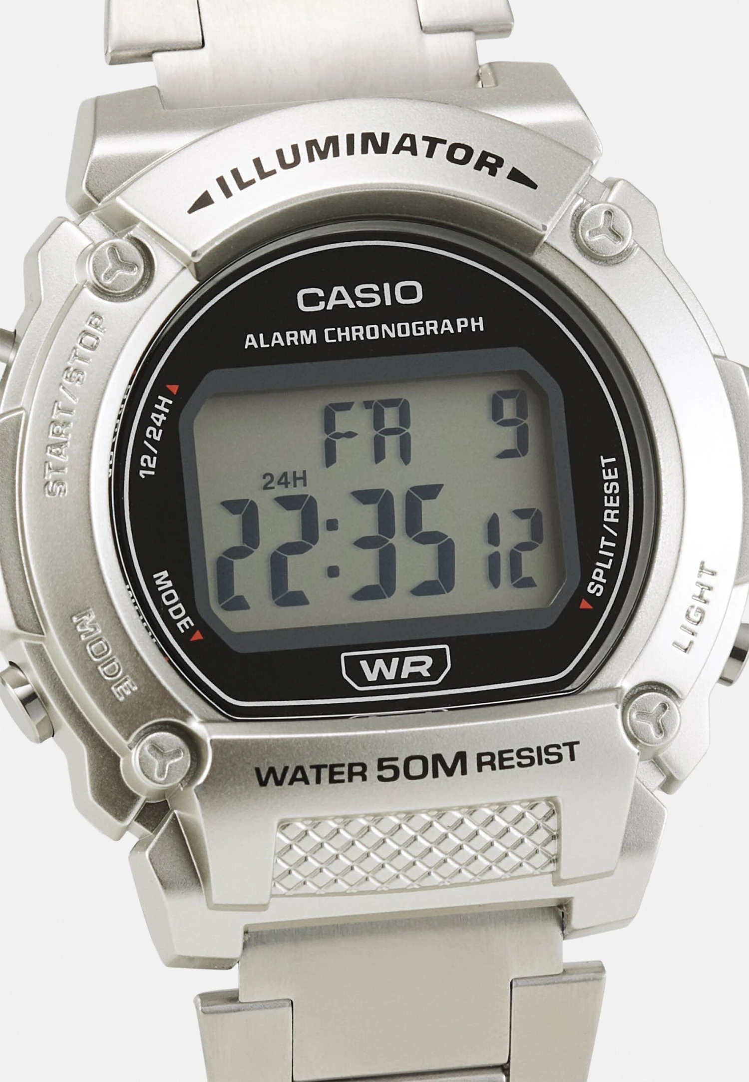 Casio Digital Watch Unisex - Digitaal Horloge - Silver 6 Casio Digital Watch Unisex - Digitaal Horloge - Silver - Afbeelding 4