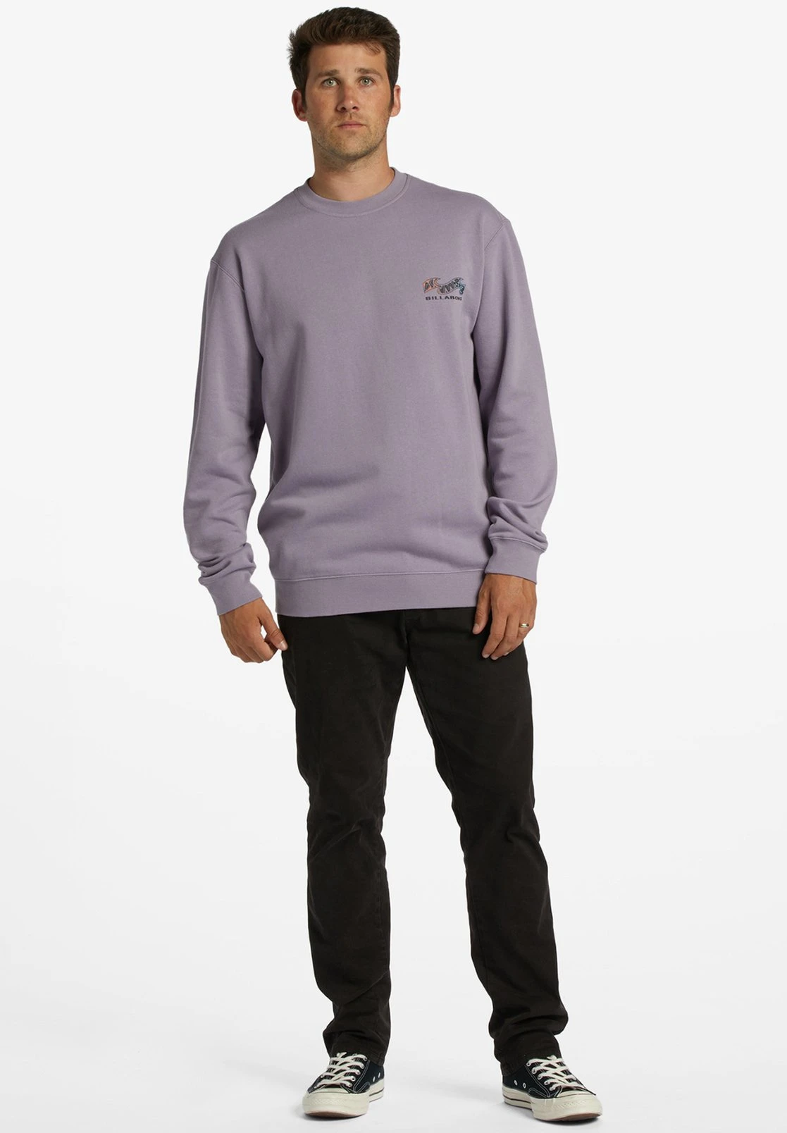 Billabong Sweater - Grey Violet 4 Billabong Sweater - Grey Violet - Afbeelding 2