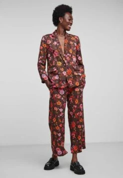 YAS Julima - Blazer - Seal Brown -Mode Kledingwinkel 267d097195f04c8486f4bf26ddcaffc9