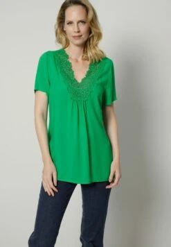 Schlupf - Blouse - Grün