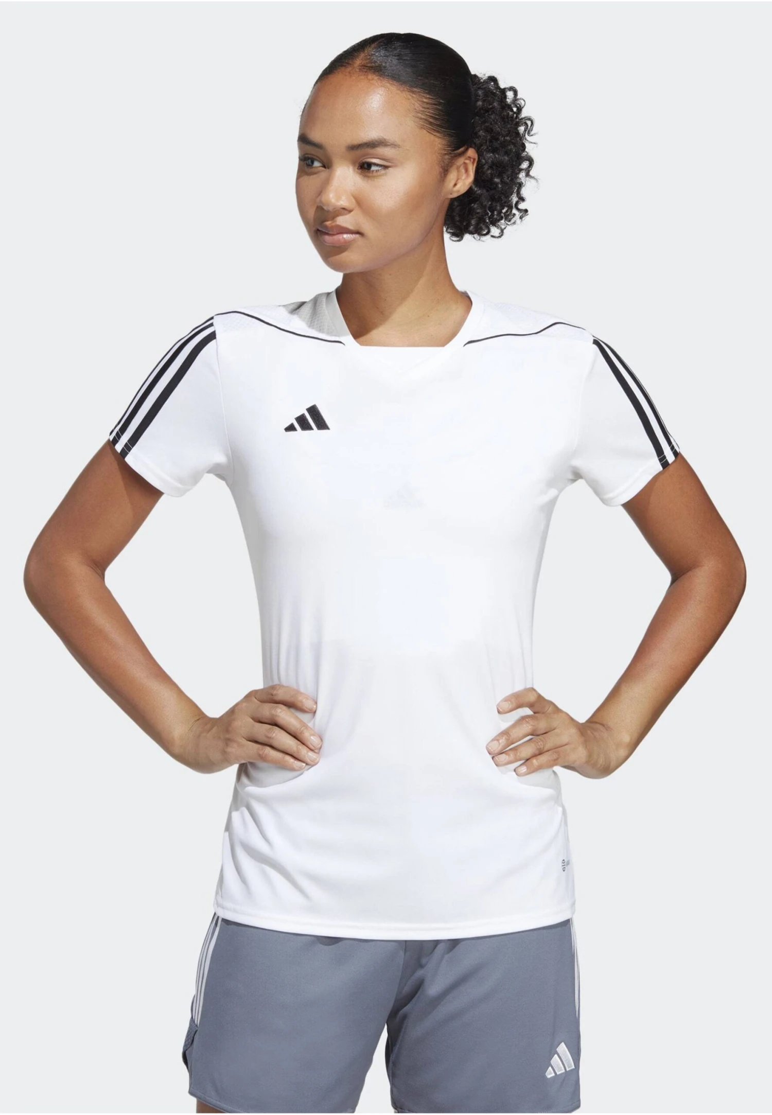 ADIDAS PERFORMANCE Tiro 23 Jsy W - Sport T-Shirt - White/Black 3 ADIDAS PERFORMANCE Tiro 23 Jsy W - Sport T-Shirt - White/Black