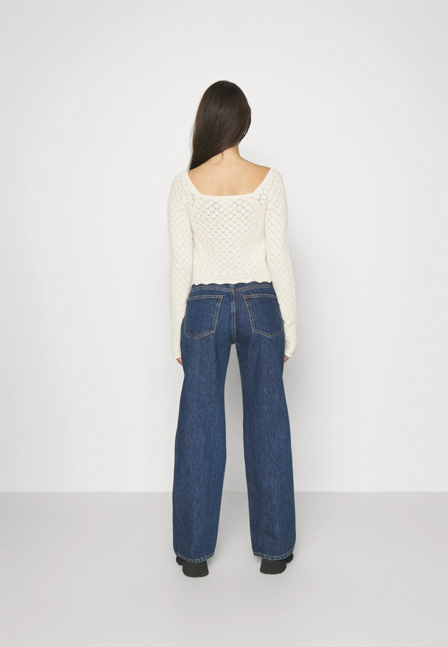 Low Straight- Straight Leg Jeans - Blue 5 Low Straight- Straight Leg Jeans - Blue - Afbeelding 3