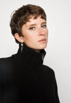 Selected Femme Slfbloomie - Gebreide Jurk - Black -Mode Kledingwinkel 2828f0dc76704952bef48b10e04d3f71