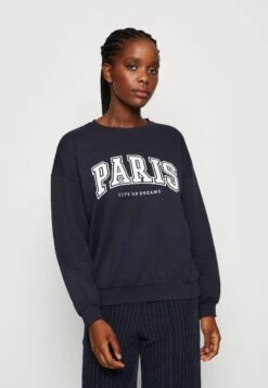 ONLY Onldreamer Academy O Neck - Sweater - Night Sky/Paris