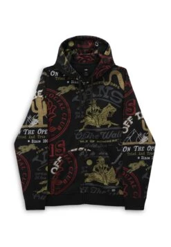 Vans Trading Post Fz - Sweater Met Rits - Black