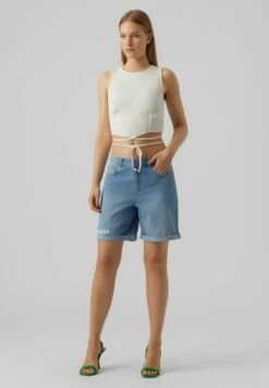 Vero Moda Jeansshort - Light Blue Denim -Mode Kledingwinkel 28b96da3ac6a40bb890591efaa3a9be9