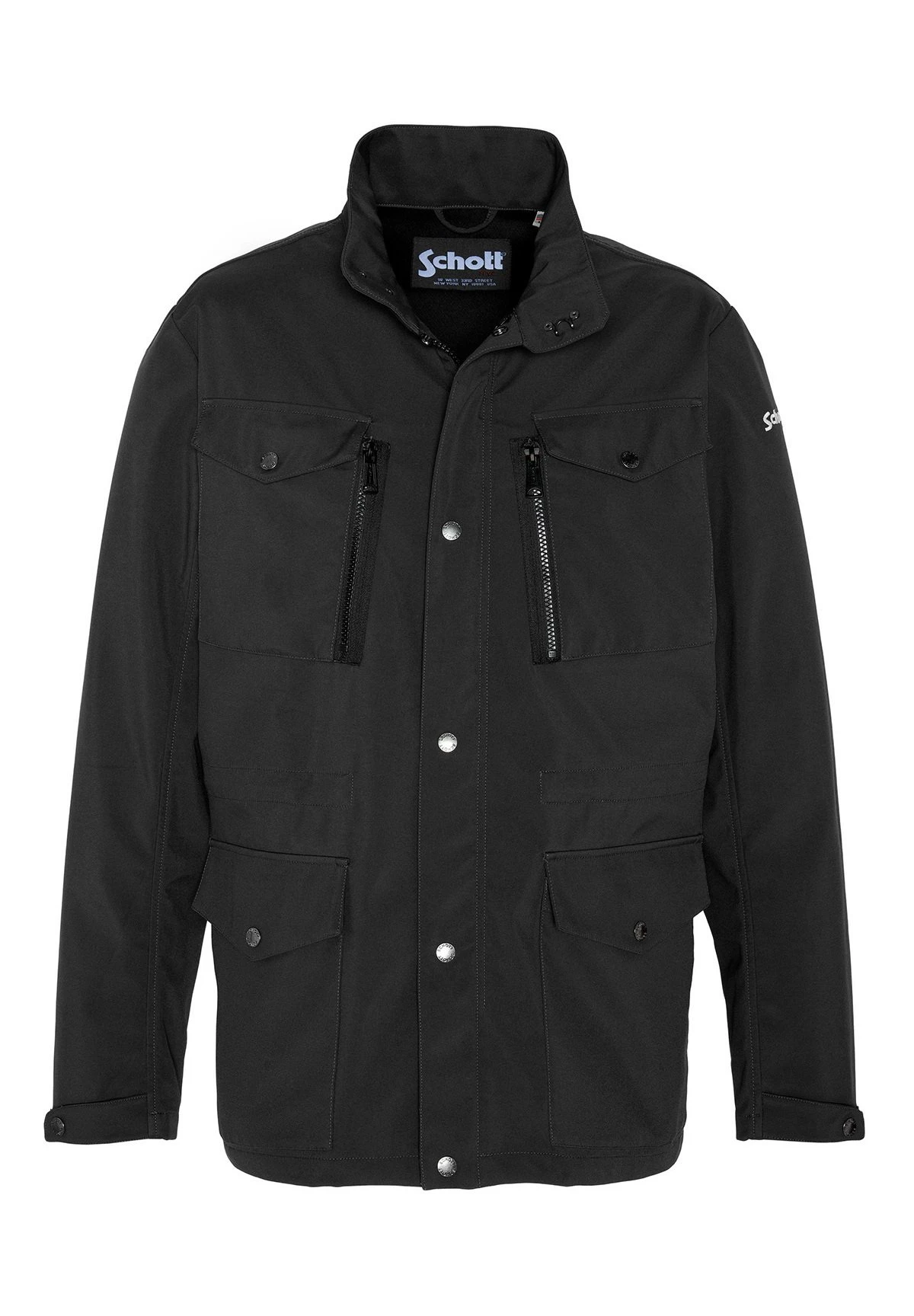 Schott De Combat - Lichte Jas - Noir 3 Schott De Combat - Lichte Jas - Noir