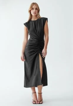 Calli Jorja Midi - Jurk - Black