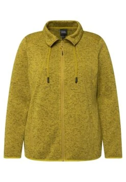 Ulla Popken Vest - Dark Mustard Yellow -Mode Kledingwinkel 29e9be8de9f14a9d991531e09c7a67cf