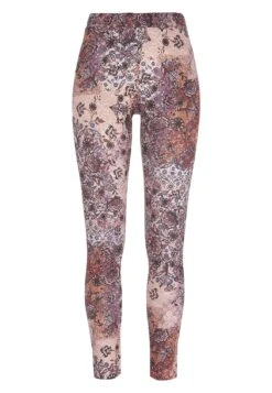 Patterned- Legging - Old Rose Patterned -Mode Kledingwinkel 2a5f262fe6b14298a5dc79258d8b4b52