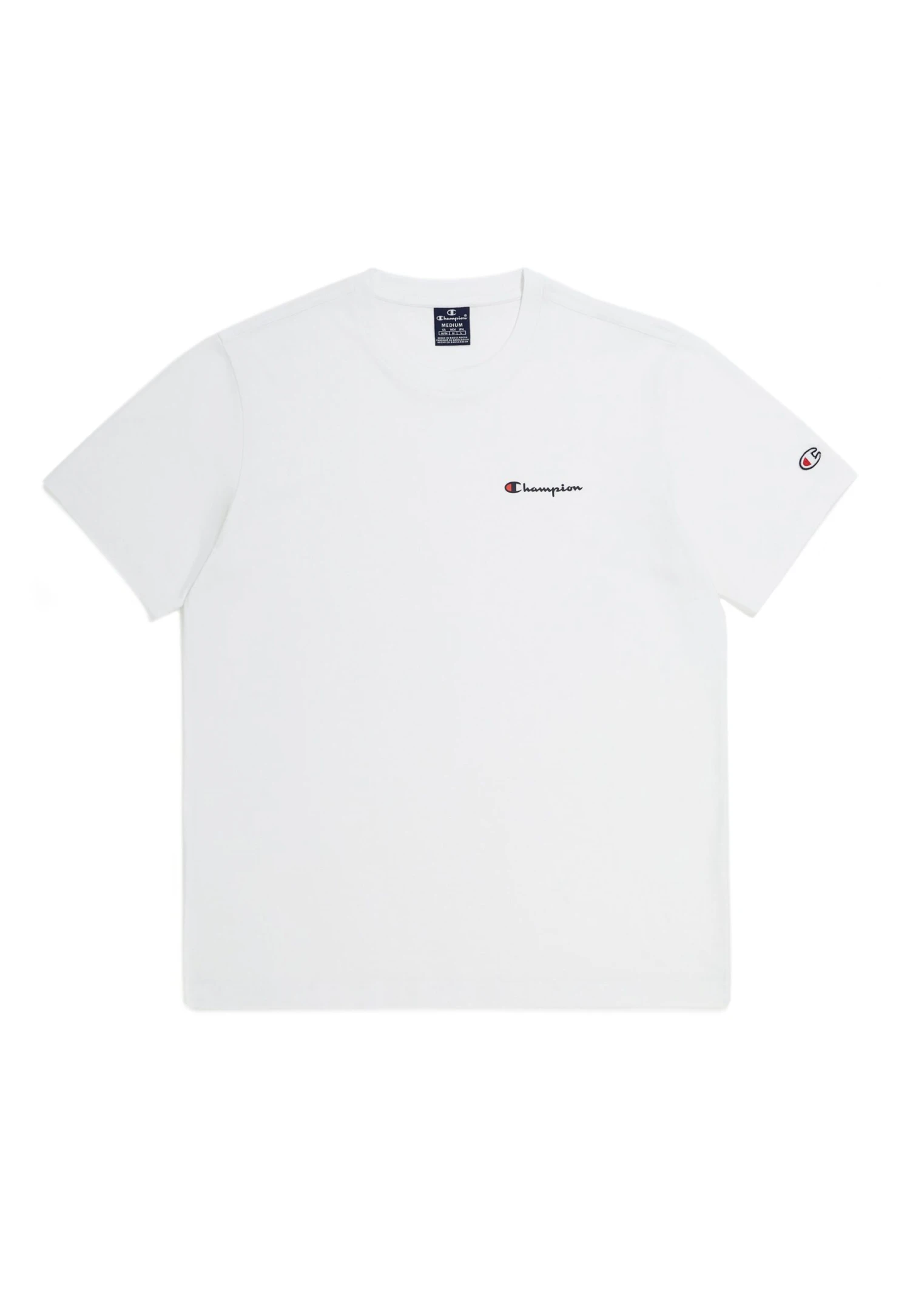 Champion Classic Crewneck Small Logo Icons - T-Shirt Basic - White 6 Champion Classic Crewneck Small Logo Icons - T-Shirt Basic - White - Afbeelding 4
