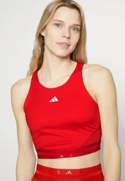 ADIDAS PERFORMANCE Tank - Top - Better Scarlet/White -Mode Kledingwinkel 2b264819b9014531b8c35c592b862b9b