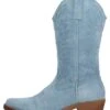 Cowboy-/Bikerlaarzen - Blau 1 Cowboy-/Bikerlaarzen - Blau -Mode Kledingwinkel 2b6bd72fe1954fd0a3d6b33ddd4de8d1