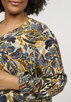 Floral Print - 3/4 Sleeves - Tuniek - Dark Sand 11 Floral Print - 3/4 Sleeves - Tuniek - Dark Sand -Mode Kledingwinkel 2b6e74519498434ba57ecb4d3107effb