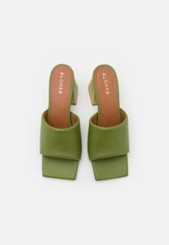 ALOHAS Brushed Degrad- Muiltjes Met Hak - Evergreen -Mode Kledingwinkel 2b846ffcafc44cbba75ab39cc0023032