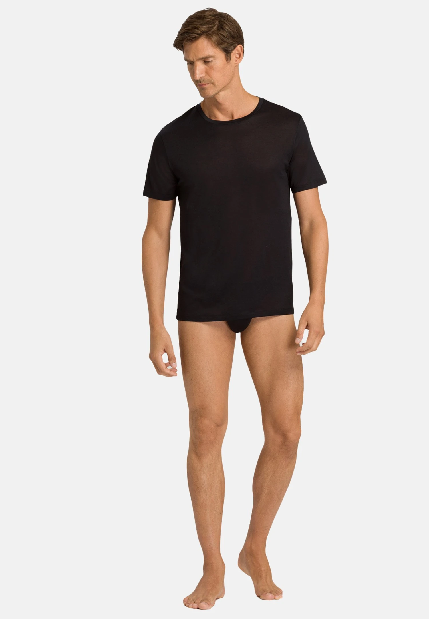 HANRO Sporty - Hemd - Black 4 HANRO Sporty - Hemd - Black - Afbeelding 2