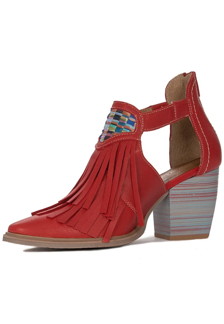 Klassieke Pumps - Czerwony 4 Klassieke Pumps - Czerwony - Afbeelding 2