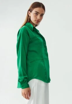 Calli Krista- Overhemdblouse - Green -Mode Kledingwinkel 2e1471b4b58f4bb5888a4351d7a8ac35