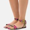 Sandalen - Hot Pink/Multi-Coloured -Mode Kledingwinkel 2e29929a883c43ba82670036b2fea310