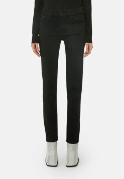 Trussardi Classic- Slim Fit Jeans - Black Sand