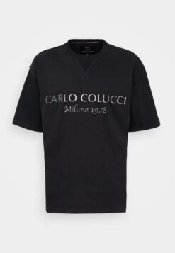 CARLO COLUCCI Unisex - T-Shirt Print - Black -Mode Kledingwinkel 2ffef49a9fe44c21a3f4fe33b791b845