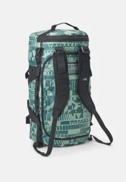 The North Face Base Camp Duffel M Unisex - Reistas - Misty Sage Irregular Geometry/Black -Mode Kledingwinkel 301bc8d1aadd494691378ec994362144