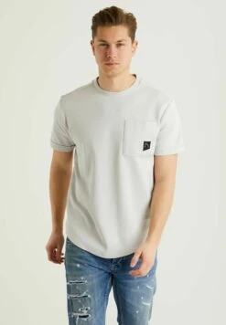 Petro - T-Shirt Basic - Light Grey
