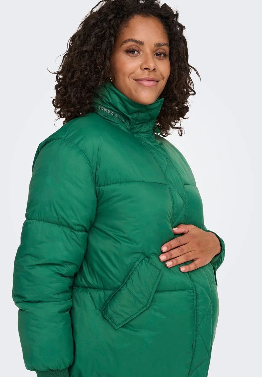 ONLY MATERNITY Olmpetra Puffer Cc Otw - Winterjas - Hunter Green 6 ONLY MATERNITY Olmpetra Puffer Cc Otw - Winterjas - Hunter Green - Afbeelding 4