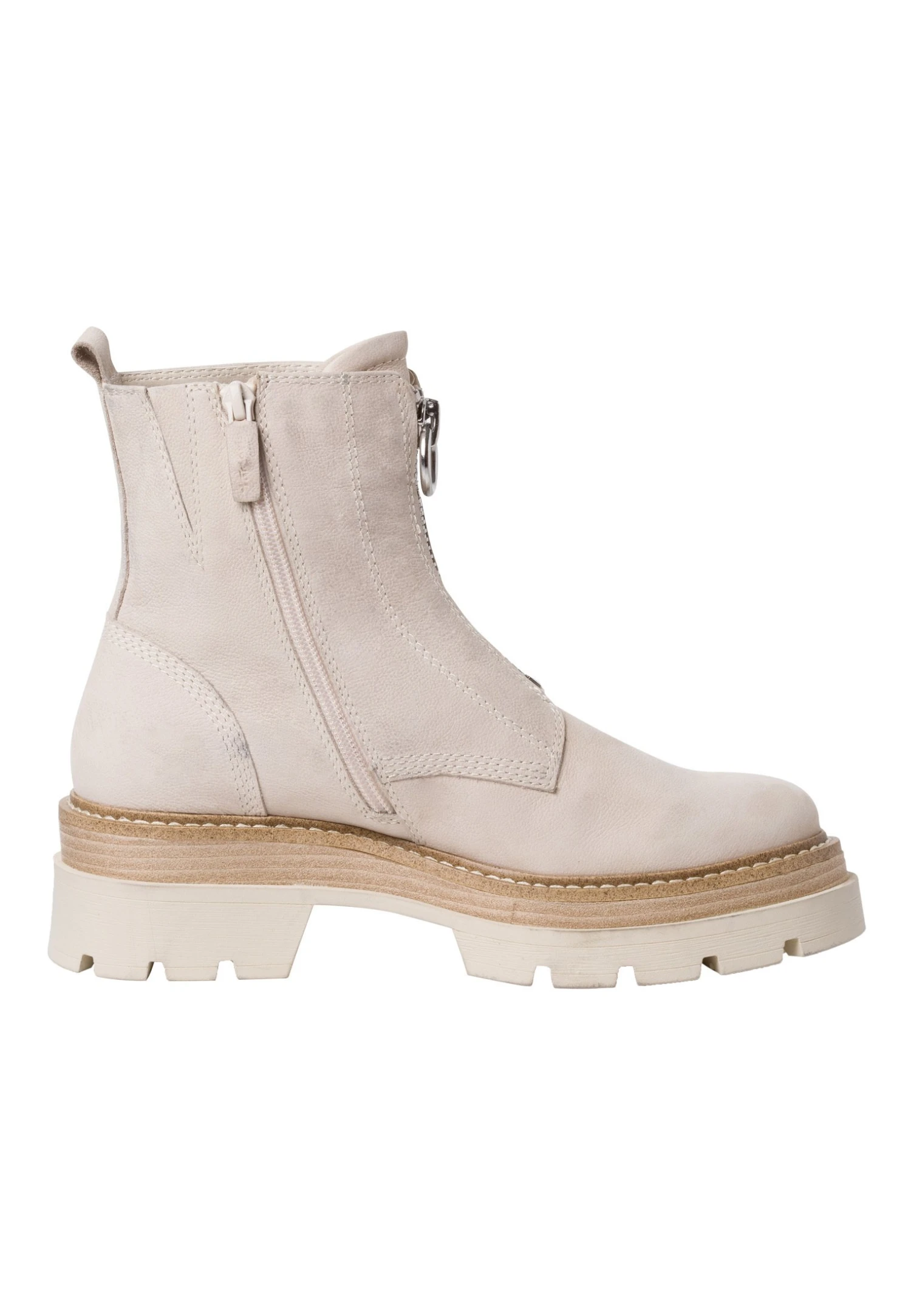 Tamaris Korte Laarzen - Ivory Nubuc 9 Tamaris Korte Laarzen - Ivory Nubuc - Afbeelding 7