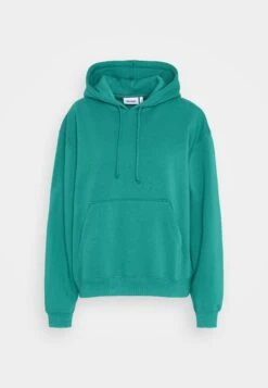 WEEKDAY Essence Standard Hoodie - Sweater - Green -Mode Kledingwinkel 3198a782366b42f2b06e90117060615a