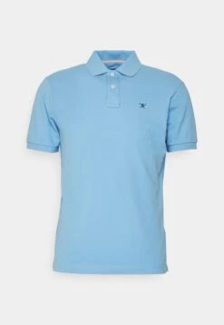 Hackett London Slim Fit Logo - Poloshirt - Summer Blue -Mode Kledingwinkel 3241bc010b5442088a941772eb5932c3