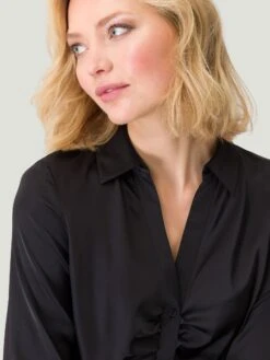 Zero Overhemdblouse - Black Beauty -Mode Kledingwinkel 3382cb6f25a4445fb684c809336b1bb2
