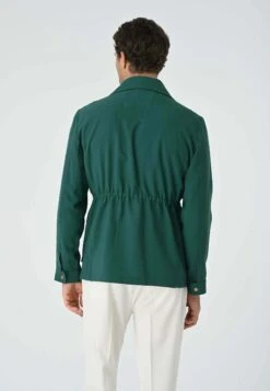 Lichte Jas - Dark Green -Mode Kledingwinkel 33c4815190df49408fa015545fa2cc53