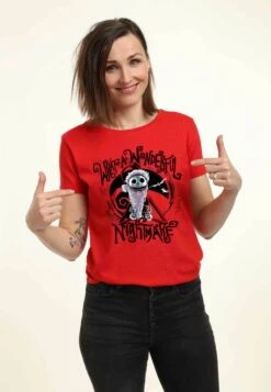 Henry Tiger Nightmare Before Christmas Santa Jack - T-Shirt Print - Red -Mode Kledingwinkel 34bb8e2a336240a0a6b254b8ec412a41