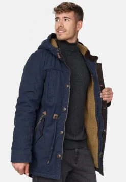 Indicode Jeans Winterjas - Navy 11 Indicode Jeans Winterjas - Navy -Mode Kledingwinkel 3517fa010ad443a185014fb783a6f1c5