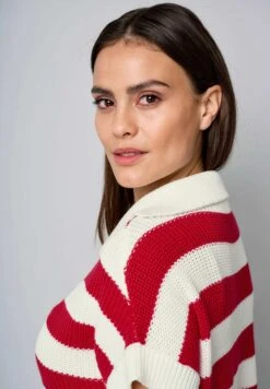 Poloshirt - Rot Weiß -Mode Kledingwinkel 35303938b8ba4992b60820b98412c7d3