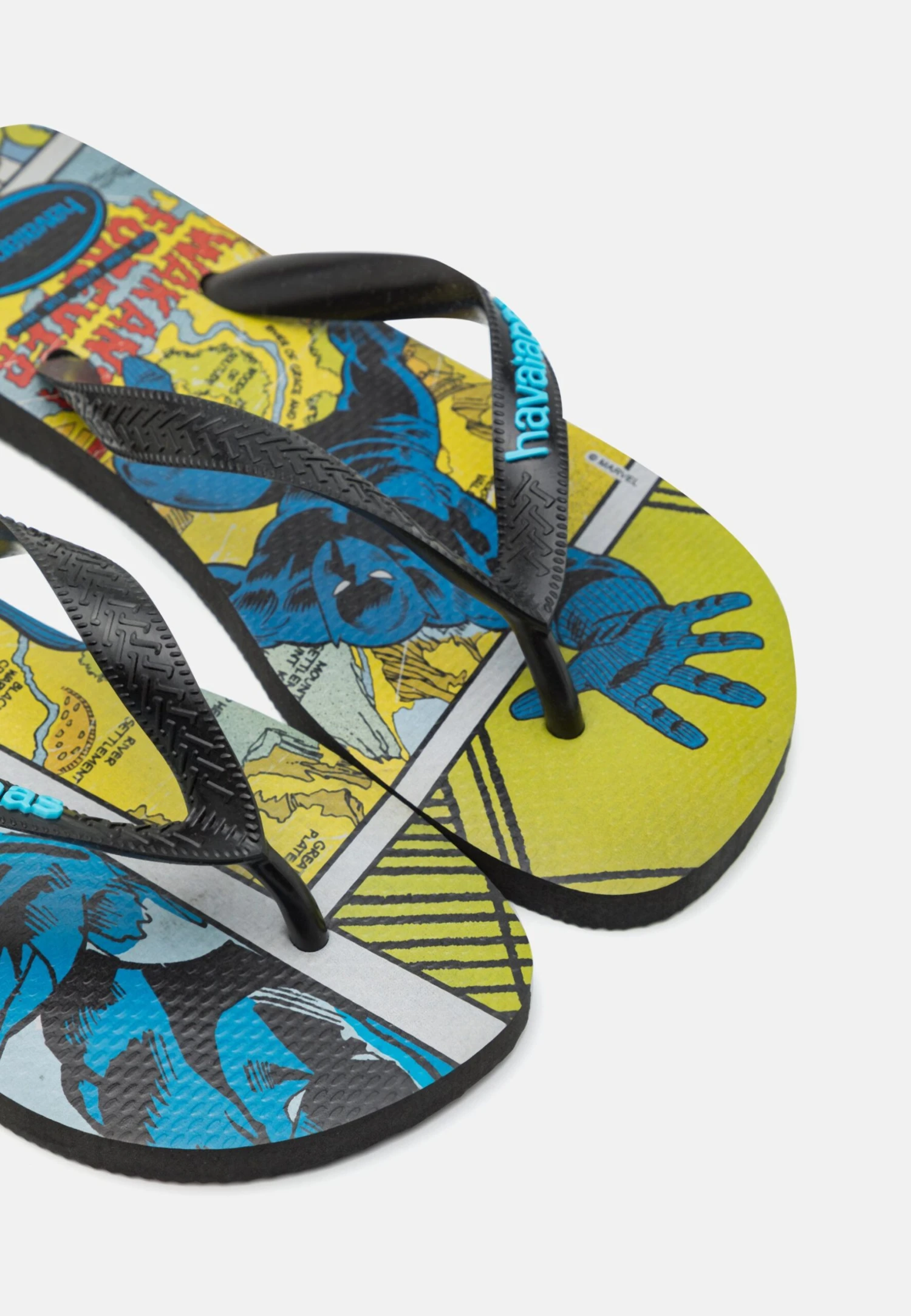 Havaianas Top Marvel Classics Adult Unisex - Teenslippers - Black 5 Havaianas Top Marvel Classics Adult Unisex - Teenslippers - Black - Afbeelding 3