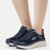 D'Lux Walker - Sneakers Laag - Navy/Coral/Light Blue Trim -Mode Kledingwinkel 35b4e61e791a4ec99f7bdda64ccacbb8