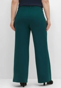 Sheego Hose - Broek - Tiefgrün -Mode Kledingwinkel 360d5050b2a54105b8022608eaad4c80