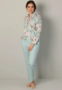 Harmony Set - Lichte Jas - Mintgrün/Hellrosa