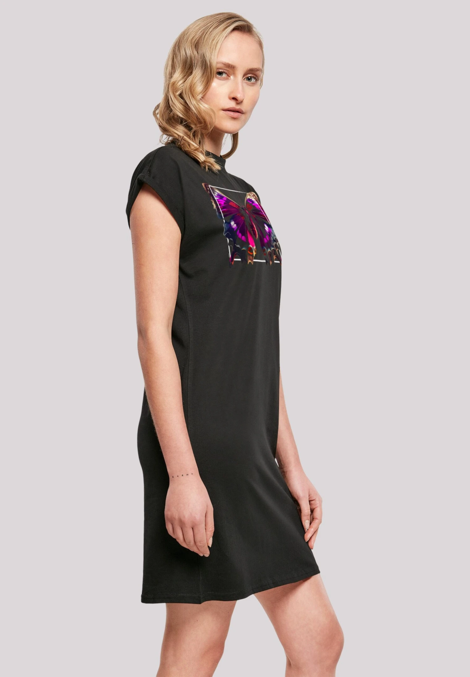 F4NT4STIC Jerseyjurk - Schwarz 6 F4NT4STIC Jerseyjurk - Schwarz - Afbeelding 4