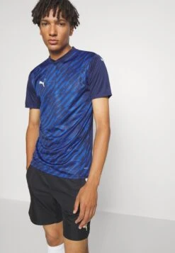 Puma Teamultimate- Sport T-Shirt - Navy -Mode Kledingwinkel 3909e375df614441bd217b5026ea966e