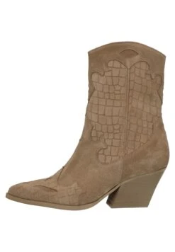 Western - Cowboy-/Bikerlaarsjes - Beige