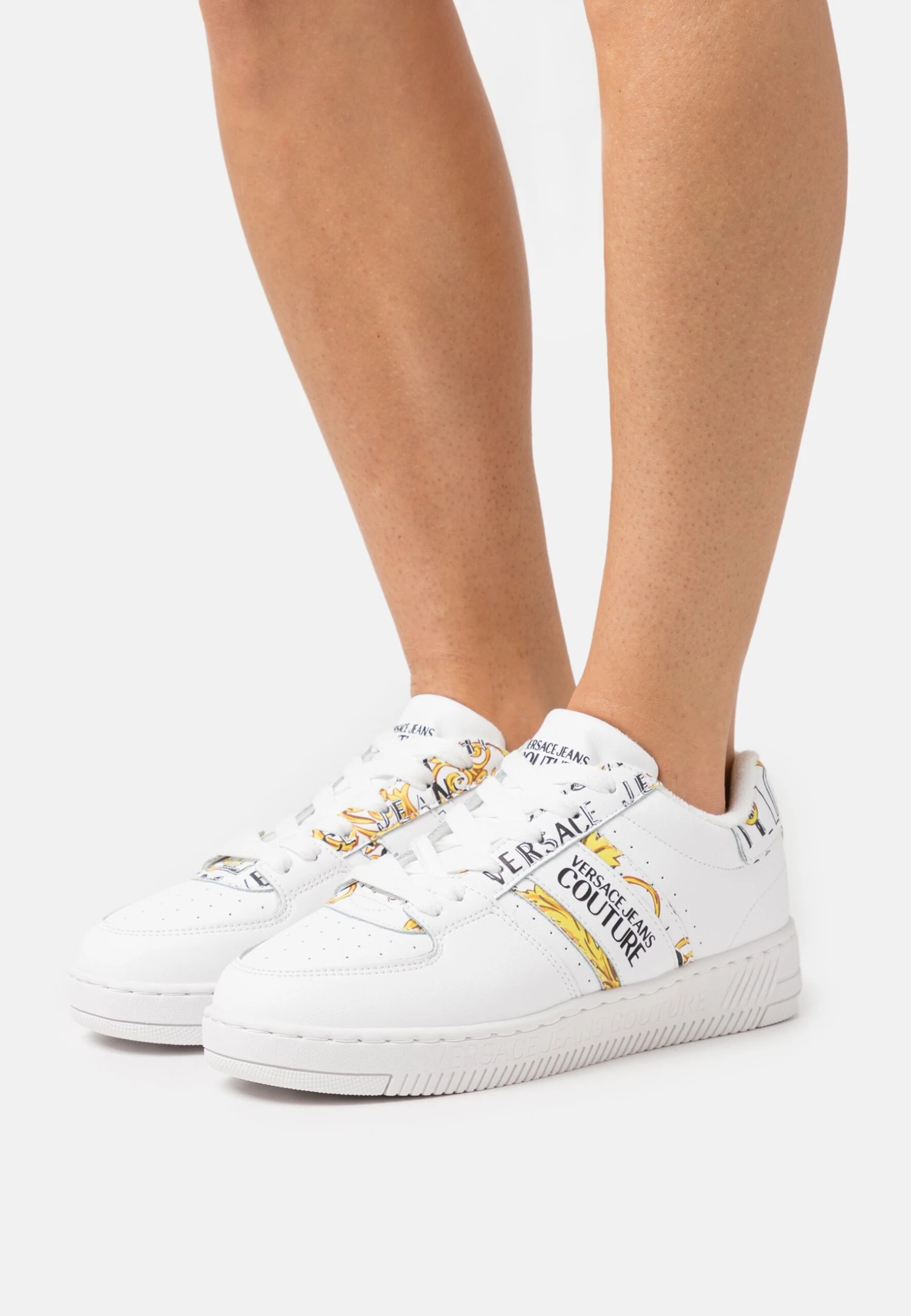 Sneakers Laag - White/Gold 3 Sneakers Laag - White/Gold