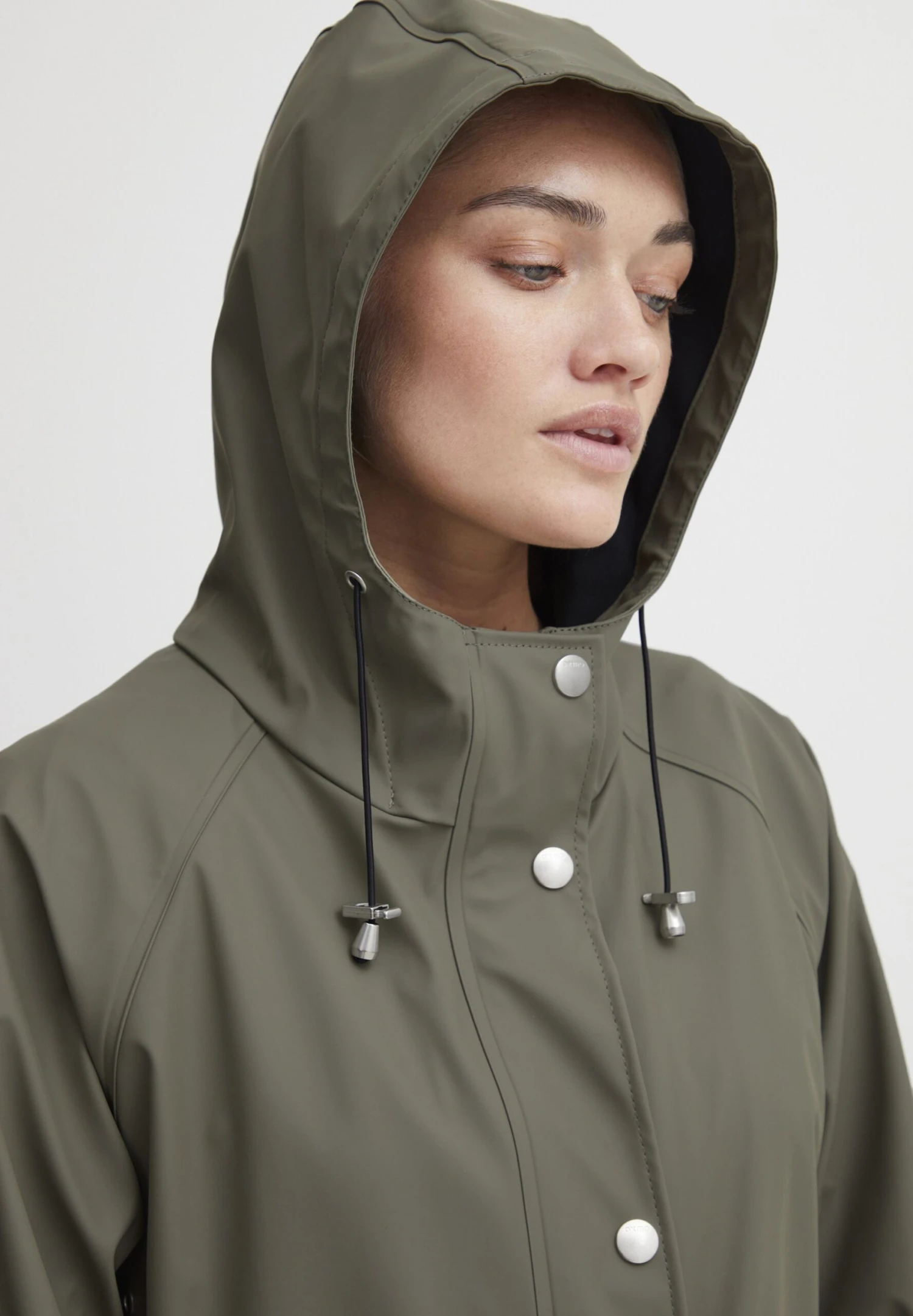 OXMO Oxtanne - Parka - Dusty Olive 6 OXMO Oxtanne - Parka - Dusty Olive - Afbeelding 4