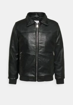 Lindbergh Jacket - Imitatieleren Jas - Black -Mode Kledingwinkel 3b0a6d8561cb4b6dbae8b76f1a276a91