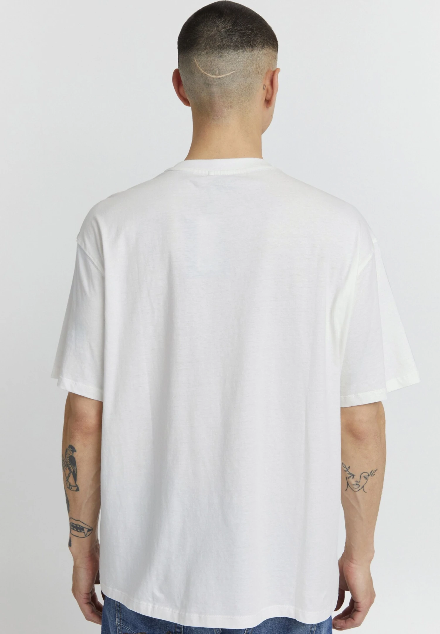 Blend T-Shirt Basic - Snow White 5 Blend T-Shirt Basic - Snow White - Afbeelding 3